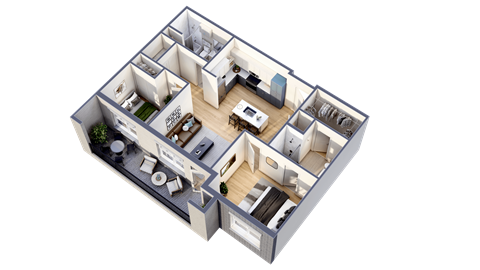 1055 S Oklahoma Dr Studio-3 Beds Apartment for Rent - Photo Gallery 33